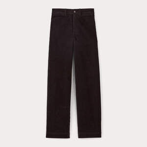 Classic Black Corduroy Trousers